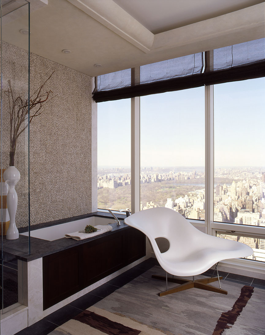 Manhattan Penthouse master bathroom