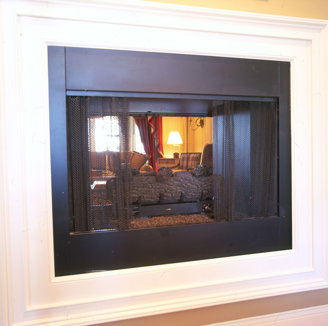 Picturesque Home Fireplace detail